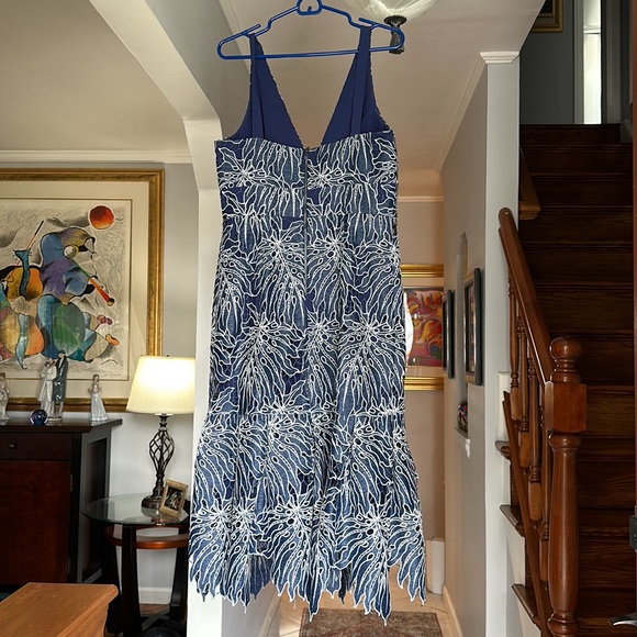 Gorgeous Antonio Melani Embroidered Dress Sz 10 - Picture 3 of 9